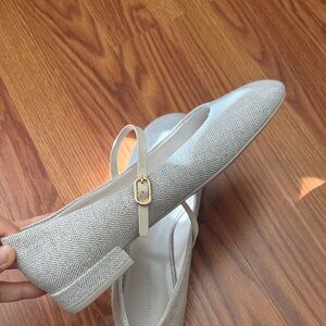 Charles and Keith Gertrude Tweed Round-Toe Mary Janes